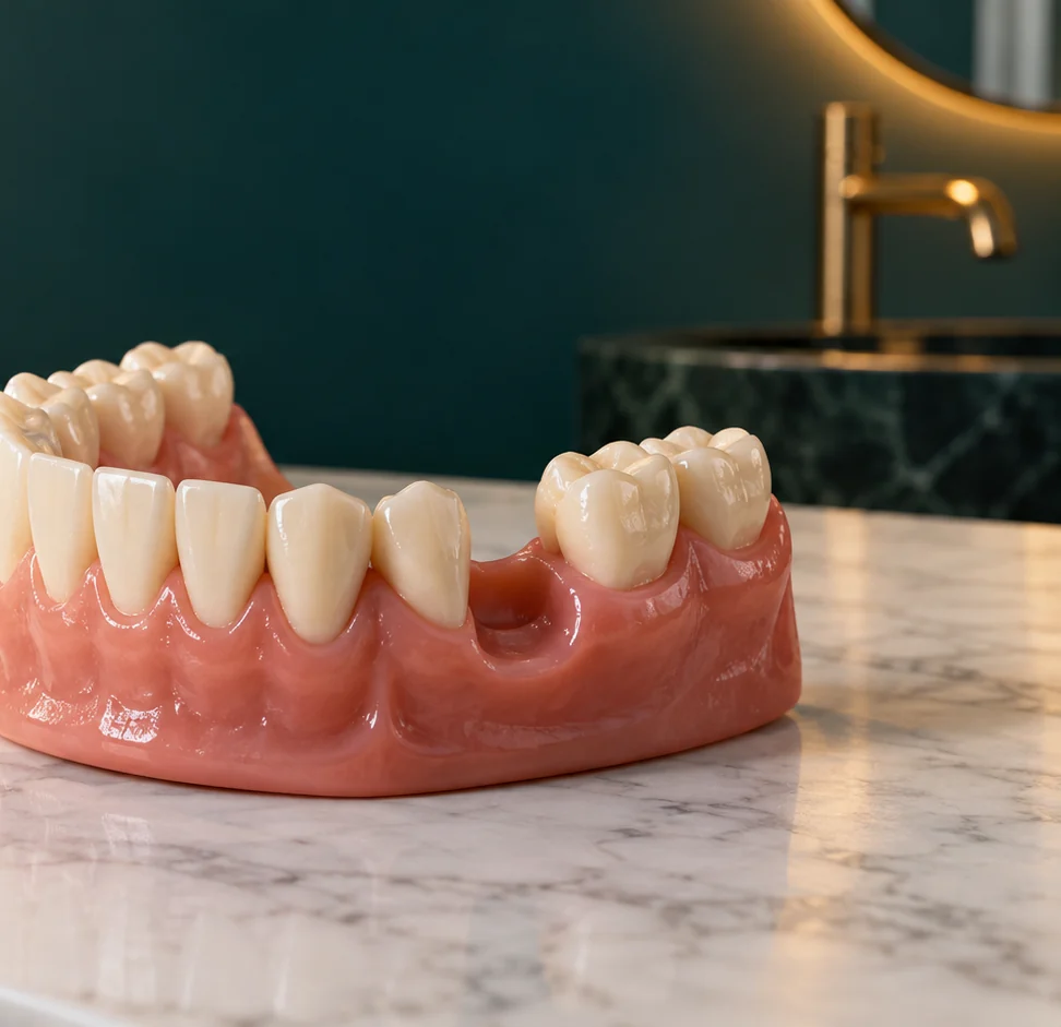 Missing teeth replacement options