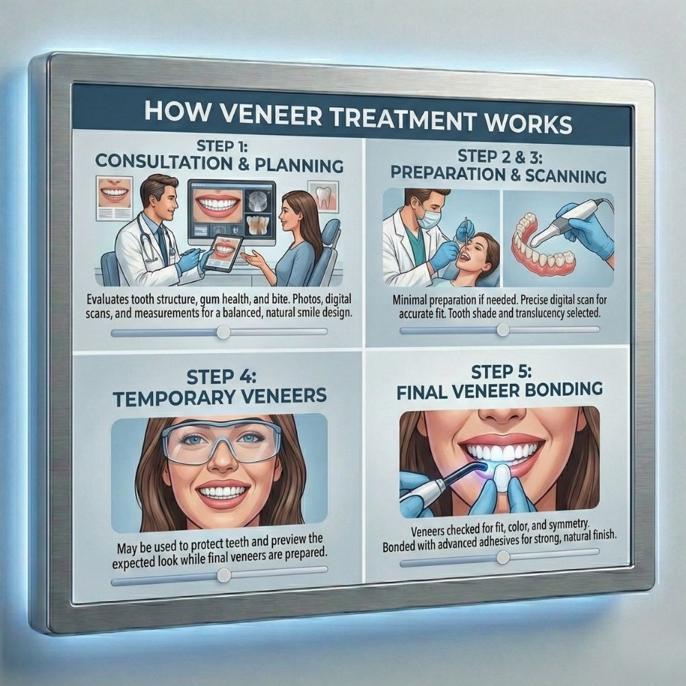 How Veneer Treatment Works